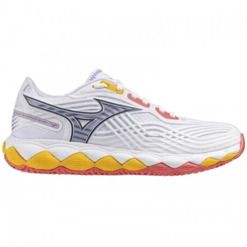 Zapatillas Mizuno Wave Enforce Tour 2 Clay Blanco Coral Mujer