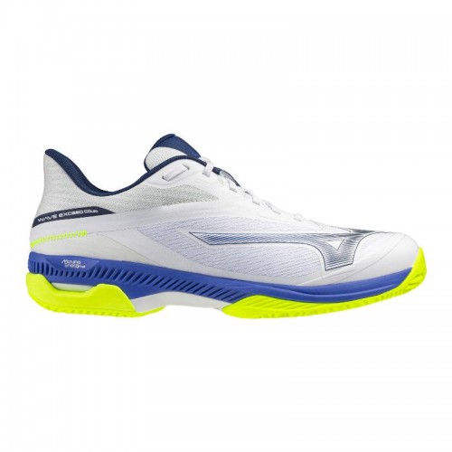 Zapatillas Mizuno Wave Exceed Court Clay Blanco Azul