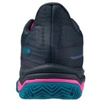 Mizuno Wave Exceed Light 2 Padel Navy Blue Fuchsia Women''s Sneakers  Offer + Cheap