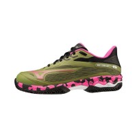 Sneakers Mizuno Wave Exceed Light 2 Green Fuchsia Women  Offer + Cheap