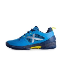 Sneakers Monaco di Baviera Atomik 19 Blu Navy Blu Giallo PADELPOINT Sneakers Monaco di Baviera Atomik 19 Blu Navy Blu Giallo