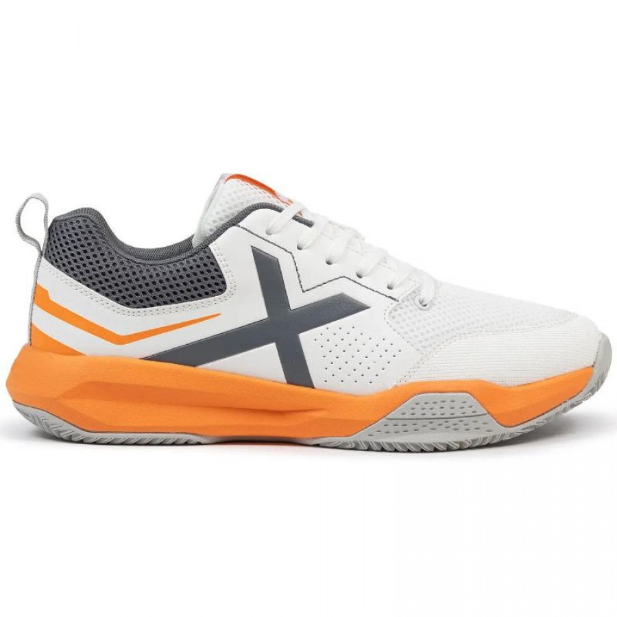 Munich Focus 03 Bianco Arancione Sneakers