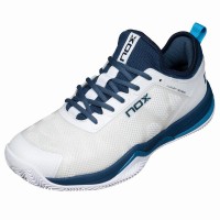 Nox Nerbo White Blue Sneakers  Offer + Cheap