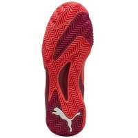 Puma Nova Elite Red Bordeaux White Sneakers  Offer + Cheap