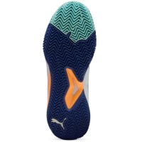 Puma Nova Smash White Blue Orange Sneakers  Offer + Cheap
