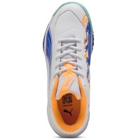 Puma Nova Smash White Blue Orange Sneakers  Offer + Cheap