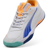 Puma Nova Smash White Blue Orange Sneakers  Offer + Cheap