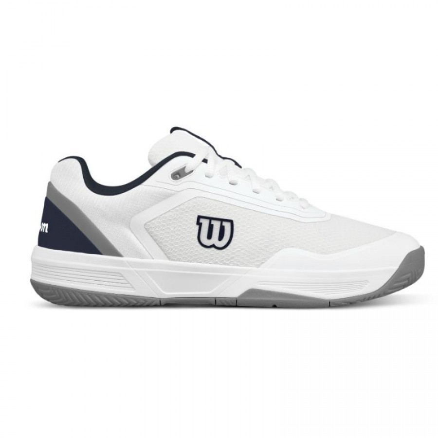 Zapatillas Wilson Courtglide Blanco Azul Marino Gris