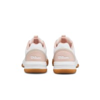 Zapatillas Wilson Courtglide Blanco Rosa Mujer