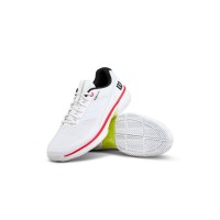 Tênis Wilson Rush Lite 5 Clay White Preto