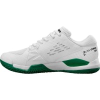Zapatillas Wilson Rush Pro Ace Blanco Verde Junior
