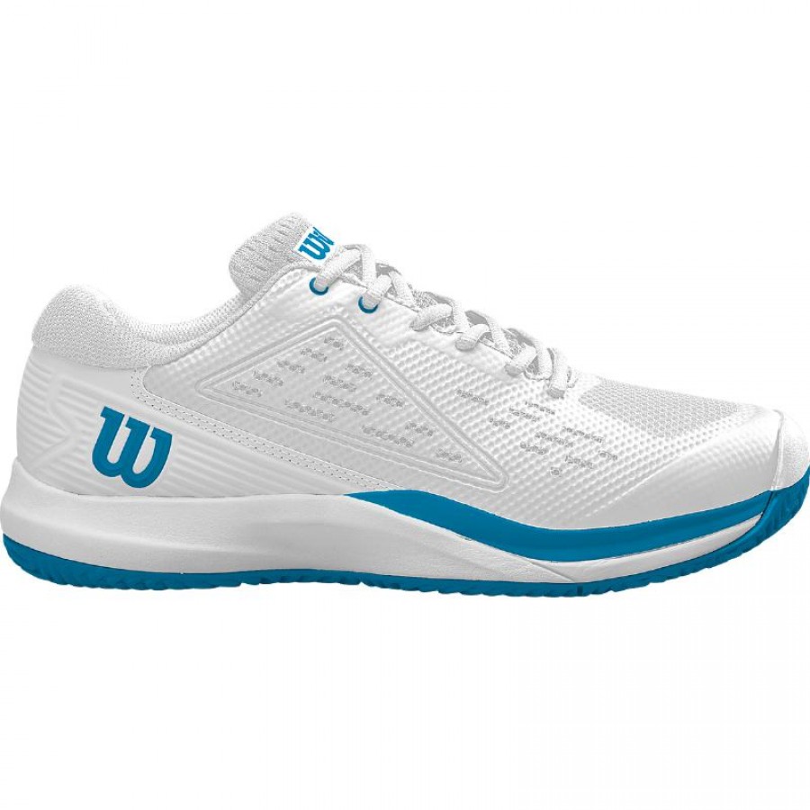 Wilson Rush Pro Ace OZ White Blue Sneakers  Offer + Cheap