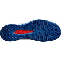 Wilson Rush Pro Lite White Blue Red Sneakers  Offer + Cheap