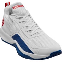 Wilson Rush Pro Lite White Blue Red Sneakers  Offer + Cheap